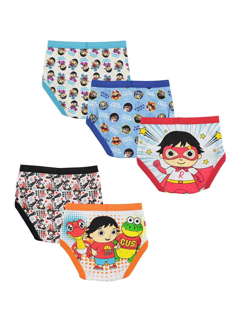 Ryan's World Boys' Big Underwear Multipacks, Ryan5pk,8 - Image 1